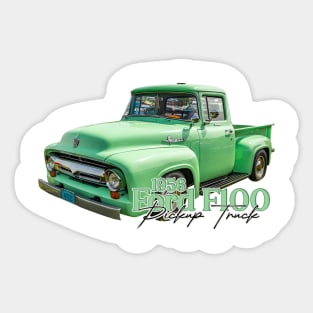 1956 Ford F100 Pickup Truck Sticker